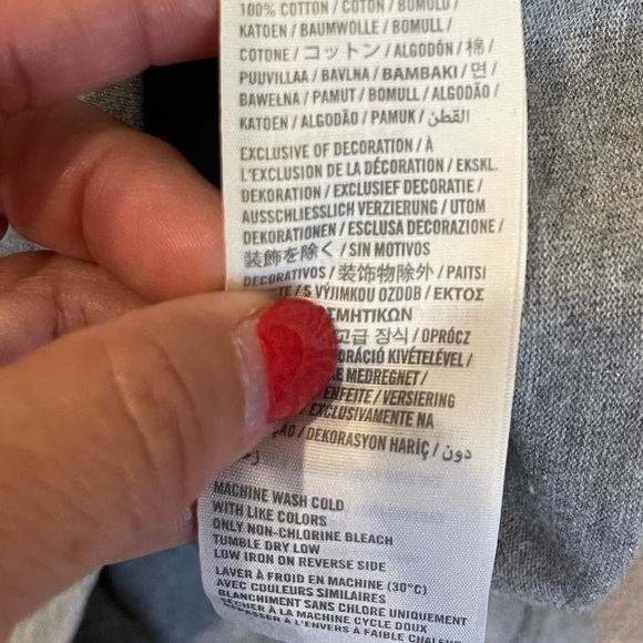 Ad: Abercrombie & Fitch Mens Sweatshirt Crew A&f 1892 Gray Heathered Pull Over M - Picture 9 of 11